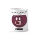 thumbnail image 1 of Rojo emoción te preocupes ceño fruncido de cejas Taza de cepillo de dientes, 1 of 3