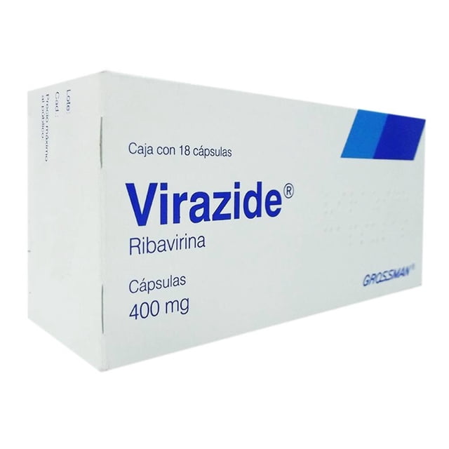 Virazide 400 mg cápsulas 18 pzas