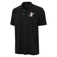 thumbnail image 2 of Men's Antigua Black Mississippi State Bulldogs Western Swinging Bully Polo, 2 of 3