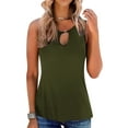 thumbnail image 2 of Aayomet Cute Tops For Women Women's Tops Sleeveless Glitter Gradient Tank Club Party Vest,Green M, 2 of 4