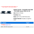 thumbnail image 2 of Ignition Coil Kit - Compatible with 2008 - 2014 GMC Savana 1500 5.3L V8 2009 2010 2011 2012 2013, 2 of 2