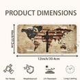 thumbnail image 2 of World map and cross emblem Front License Plate, Funny Standard Plates Personalized Novelty Decorative For Men/Women/Boys/Girls Car 6×12 Inch, 2 of 7