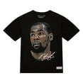 thumbnail image 2 of Unisex Mitchell & Ness Kevin Durant Black NBA Real Big Face Player T-Shirt, 2 of 3