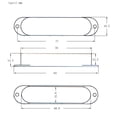 thumbnail image 3 of Milaget No Hole Guitar Pickup Cover Closed Shell for Electric Guitar Accessories, 3 of 9