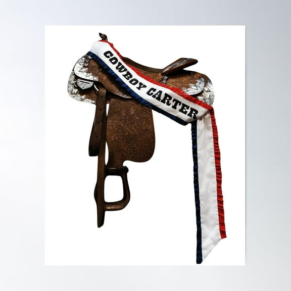 Cowboy Carter Poster Wall Art, Modern Wall Decor For Living Room Bedroom, 24x36 UNFRAMED
