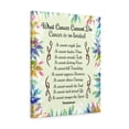 thumbnail image 7 of Cancer Encouragement Gift What Cancer Cannot Do Inspirational Wall Art, 7 of 7
