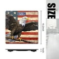 thumbnail image 2 of Bathroom Scale, Highly Accurate Digital Body Scale,Precisely Measures Weight up to 400 lbs-Bald Eagle Is Perched On Old Wooden Branch, 2 of 4