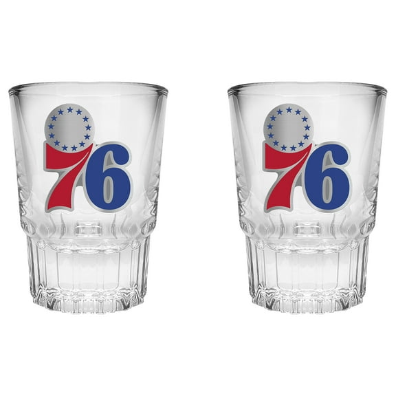 Philadelphia 76ers 2-Piece Prism Shot Glass Set