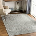 thumbnail image 4 of Surya Brunswick BWK-2313 108 x 146" Rectangle Fabric Rug in Sage Green/Teal/Gray, 4 of 4