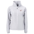 thumbnail image 2 of Women's Cutter & Buck  Gray Washington Nationals City Connect Charter Eco Recycled Full-Zip Jacket, 2 of 3