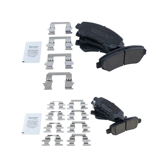 Brake Pad Set - Compatible with 2014 - 2015 Nissan Rogue Select