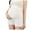 White, variant on Ohufall Womens Maternity Lounge Short Pants Summer Solid Color Casual Over the Belly Pajama Shorts Stretchy Slim Fit Seamless Pregnancy Bottom Shorts for Women