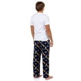 thumbnail image 6 of Ted Lasso AFC Richmond Pajama Pants Men's Allover Logo Loungewear Bottoms, 6 of 7