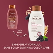 Aveeno Blackberry & Quinoa Strengthening Conditioner for Color-Treated Hair, 12 fl oz