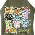 thumbnail image 3 of Pokémon - Eeveelution Stickers - Juniors High Neck Tank Top, 3 of 5