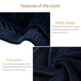 thumbnail image 4 of Bar Stool Covers High Stretch Chair Cover Washable Chair Slipcovers Anti-Dust Removable  Chair Cover Protector for Dining Room Living Room Use, 4 of 4