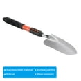 thumbnail image 4 of Uxcell 17 Inch Digging Shovel Long Garden Trowel Hand Shovel Stainless Steel Gardening Tool 3 Pack, 4 of 5