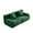 Green, variant on Aukfa 83" Boneless 2-Seater Modular Loveseat Sectional Sofa, 27.5" Deep Seat, Teddy, Orange