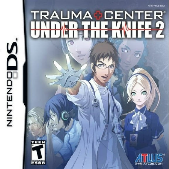 Restored Trauma Center: Under the Knife 2 (Nintendo DS, 2008) Simulation Game (Refurbished)