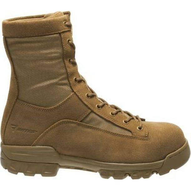 coyote brown composite toe military boots