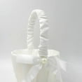 thumbnail image 3 of Naiovety Cesta de boda romántico Bowknot pétalo flor almacenamiento colgante ornamento estilo europeo perla contenedor decoración ceremonia Kits de decoración para fiestas, 3 of 6