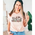 thumbnail image 3 of Pre-K Squad Teacher Shirt for Women Floral Teach Them Love Them Watch Them Grow T-Shirt Peach Shirt Adult Large, 3 of 4