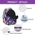 thumbnail image 4 of Paisley Print Gift Backpack - Trendy School Bookbag for College Students, Waterproof Backpack with Laptop Sleeve for Women & Men, Stylish Paisley Design, 4 of 6