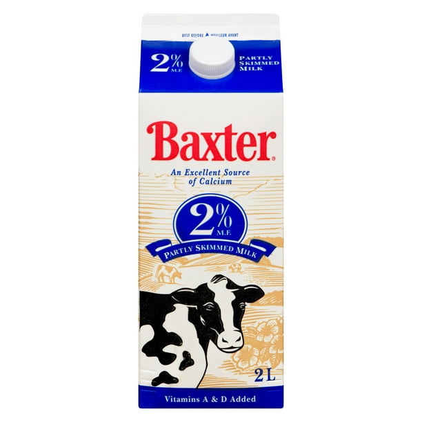 Baxter 2 % M.G. Lait, carton 2L 2 L