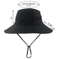 thumbnail image 2 of UPF 50 Sun Hats for Women Wide Brim Safari Sunhat, 2 of 5