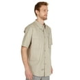 thumbnail image 2 of Men's Performance Fishing Shirt | Short Sleeve | Button Down | Vented | 100% Cotton, 2 of 7