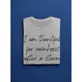 thumbnail image 3 of Thankful For Rainbows And Storms Women T-Shirt, Female Large, 3 of 4
