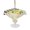 Yellow, variant on Outdoor Tablecloth with Umbrella Hole for Patio/Picnic/Party/Camping, Yellow Lemons Waterproof Table Cloth Rectangle Table Cover Washable, Summer Botanical Fruit Buffalo Lattice (52"x 70")