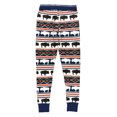 thumbnail image 4 of Buffalo Fair Isle LazyOne Women's Leggings and Tees, Pajama Separates, Cozy Loungewear for Women, Animal (Small), 4 of 7