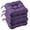 Dark purple, variant on XIECUVA Chair Cushions for Dining Chairs, Set of 4, Memory Foam Kitchen Chair Cushions with Quilted Non-Slip Rubber Backing, 15.5" x 15.5" x 3.5", Dark Blue