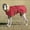 Red, variant on Pet Artist Warm Neck Dog Coat Large Dog Winter Clothes Thick Hoodie Dog Jacket Greyhound and Leash Hole
