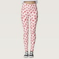 thumbnail image 2 of Leggings For Women Custom Valentine'S Day Printed Pants Custom Leggings For Leggings Running Pilates Long Leggings, 2 of 6