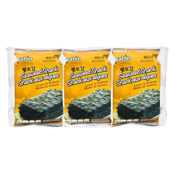 Roasted Seaweed Snack--Low Sodium