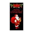thumbnail image 2 of kladzum Merry Christmas Door Cover 72.8"x35.4" Printed Door Curtain Exquisite Background Door Covers Hanging Fabric Christmas Decorations Winter Holiday Gifts, 2 of 7