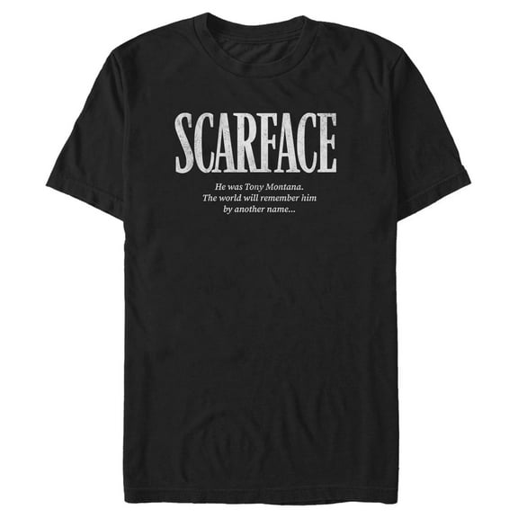 Men's Scarface Another Name Quote  Graphic T-Shirt