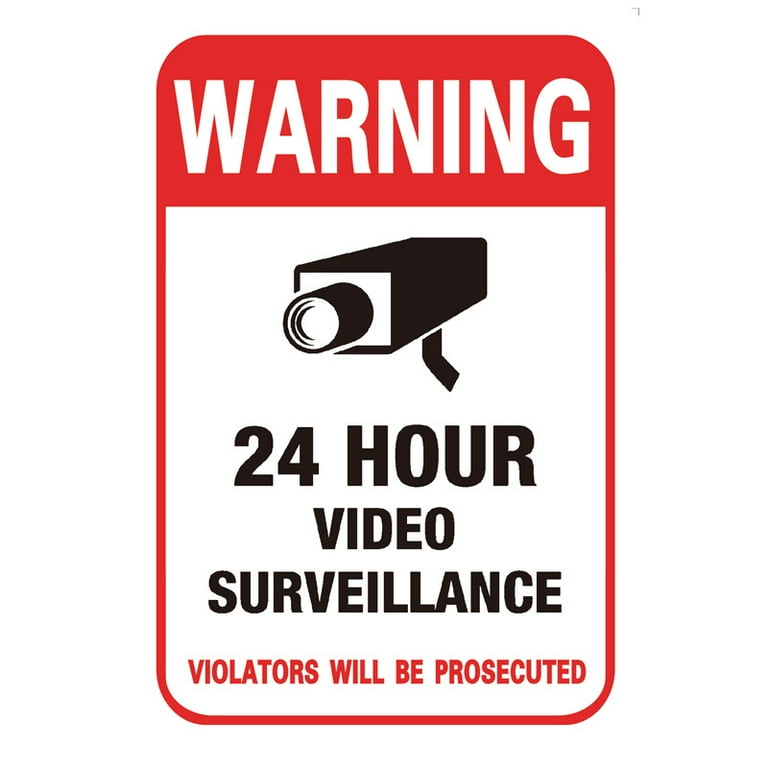 Security Camera Sticker