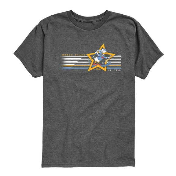 Disney - World Class Ski - Youth Short Sleeve Graphic T-Shirt