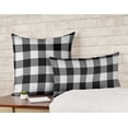 thumbnail image 2 of Vargottam Square Pillow Cover - Decorative Pillow Covers18x18 Inches,PrintedWhite & BlackThemePillowcase, DecorativeSquareCushionCovers, 2 of 6
