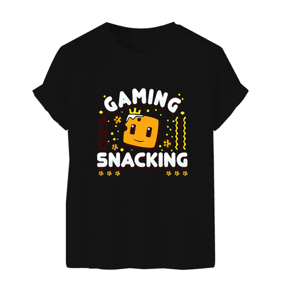 aCookieGod Merch T-Shirt Gaming And Snacking Summer T Shirts Cute Logo For Mens Boys Girls Womens Unisex Top Tee