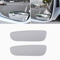thumbnail image 2 of Black Espejo retrovisor para parabrisas de coche, espejo retrovisor transparente giratorio 360, 2 uds., 2 of 5