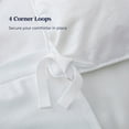 thumbnail image 5 of Peace Nest All Season White Goose Feather Down Comforter Duvet Insert Twin 68 x 88 Inches, 5 of 5