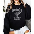 thumbnail image 3 of Ladies Golf Club Sweatshirt for Women Funny Par Then Bar Pullover Crewneck Black Sweatshirt Adult Small, 3 of 7