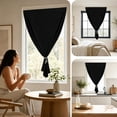 thumbnail image 4 of Talqzovs Blackout Curtains，Bedroom Curtains，Darkening Curtains for Bedroom Living Room Decoration Uncomplicated Installation 60×40in, 4 of 7