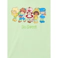 thumbnail image 2 of Strawberry Shortcake Girls Embroidered Graphic Tee with Short Sleeves, Sizes 4-16, 2 of 3