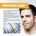 thumbnail image 5 of 3pc Men's Grey Coverage Bar Shampoo Hair Darkening Black Soap for Grey Hair Covers, 5 of 6