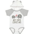 thumbnail image 3 of Inktastic My Opa Grandpa Loves Me Boys or Girls Baby Bodysuit, 3 of 5